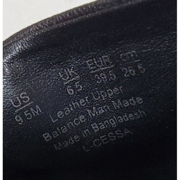 Franco Sarto Womens Black Cessa Wedge Sandals Slide Leather Upper Size 9.5M - Picture 9 of 10